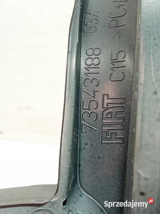 OSŁONA RAMKA TUNELU DEKOR MIESZEK 735431188 Fiat sprzedam