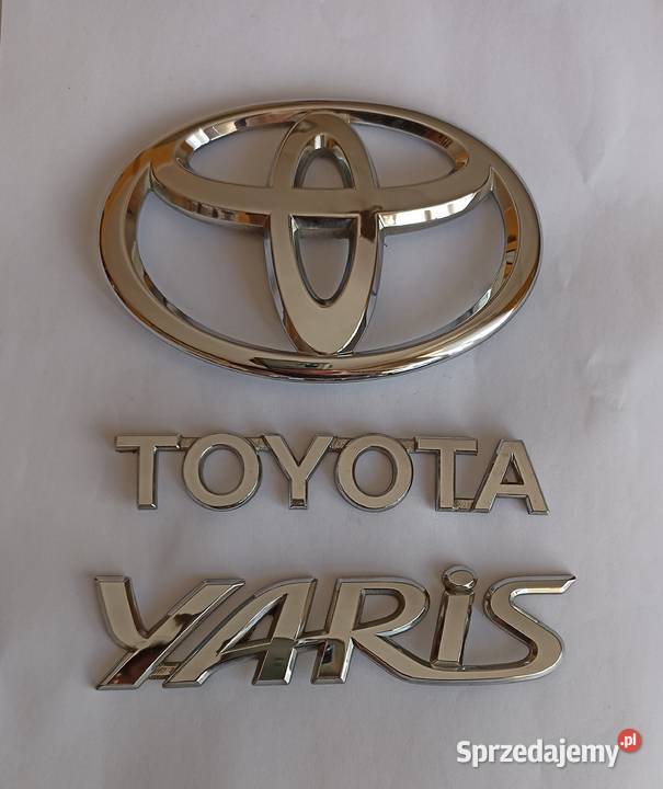 Napis emblemat Toyota Yaris II 0511r sprzedam
