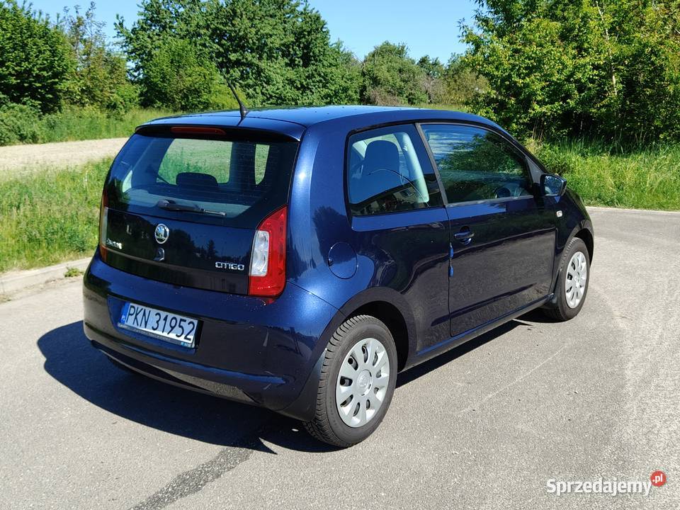 Skoda citigo 10 mpi klimatyzacja 192000km wielkopolskie Konin