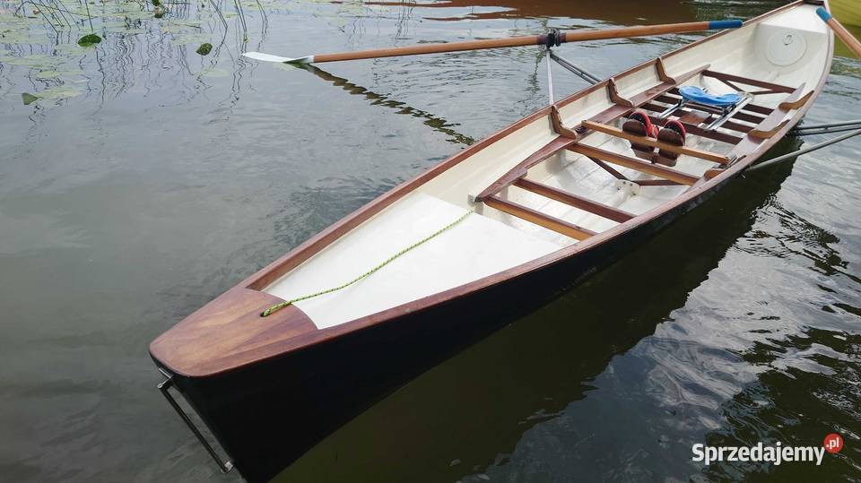 Łódź wioślarska skiff hamburka Warszawa