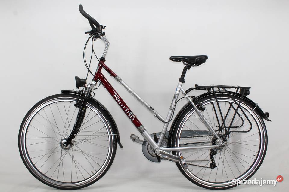 TREKKINGOWY rower damski TOURING 24 biegi DEORE Trekkingowe Milicz