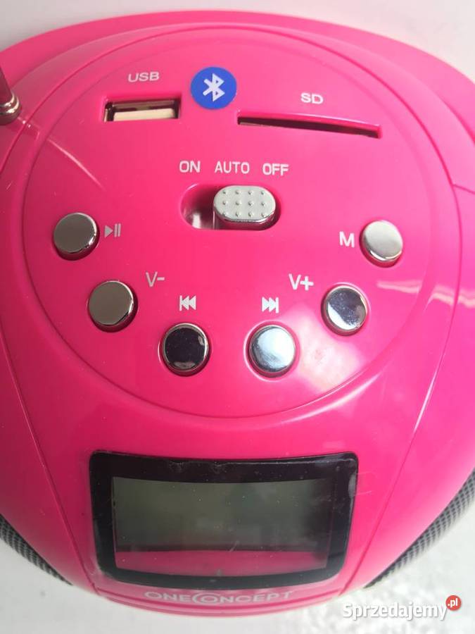 Mini boombox BT FM Oneconcept radio śląskie Częstochowa