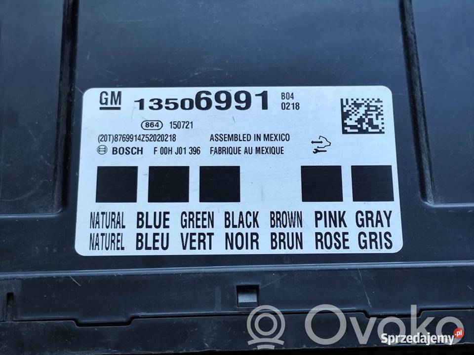 Opel Insignia A STEROWNIK MODUŁ KOMFORTU Wyposażenie elektryczne