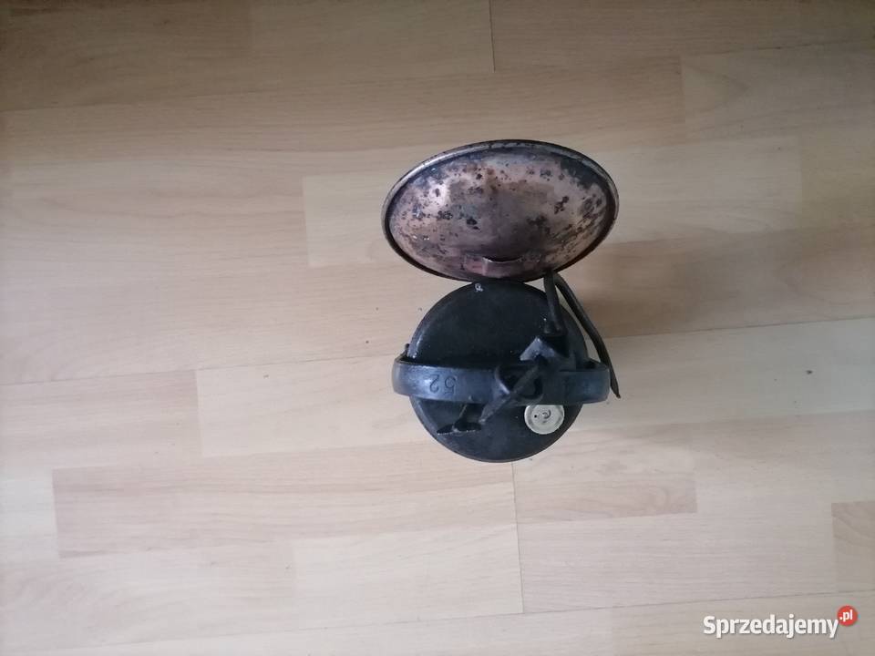 Stara lampa karbidowa Kraków