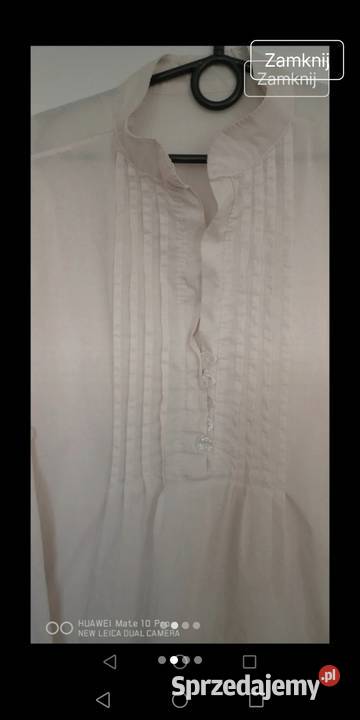 Bluzka biała damska Moszczenica