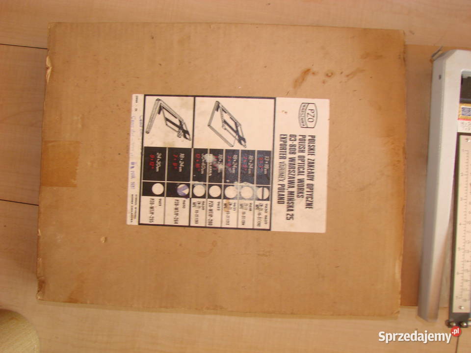 PZO maskownica bezdeskowa 18x24 PRL Kolekcje Pruszcz Gdański