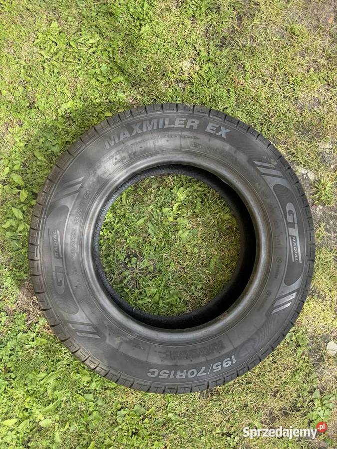 Opony 19570 R15C Maxmiler EX 7mm Stąporków sprzedam