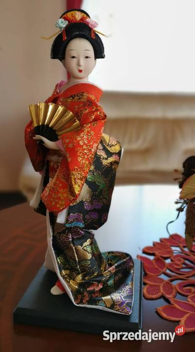 Japońska lalka figurka Geisza Lędziny