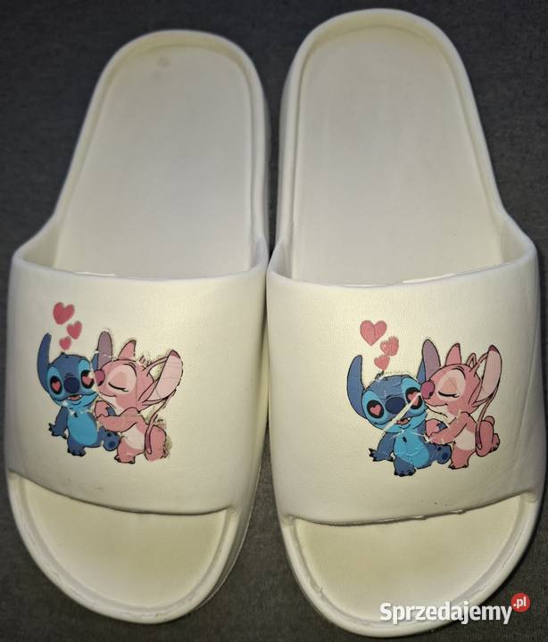 Klapki Stitch i Angel slides rozmiar 40 41 Sandały i klapki