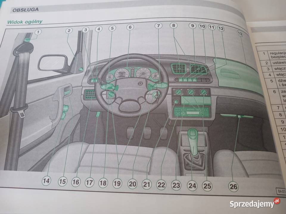 SKODA FELICIA PICKUP Instrukcja książka Etui łódzkie Łódź sprzedam