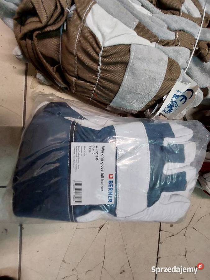 Rękawice robocze skórzane 60 Szczecin