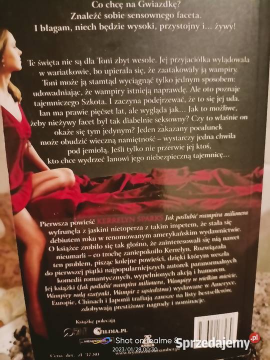 Ja cię kocham a ty śpisz wampirze księgarnia Warszawa