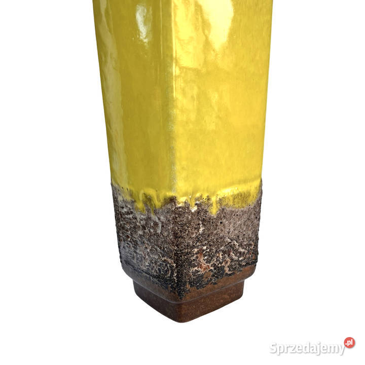 Wazon Strehla 122424 Niemcy lata 70 fat lava Warszawa