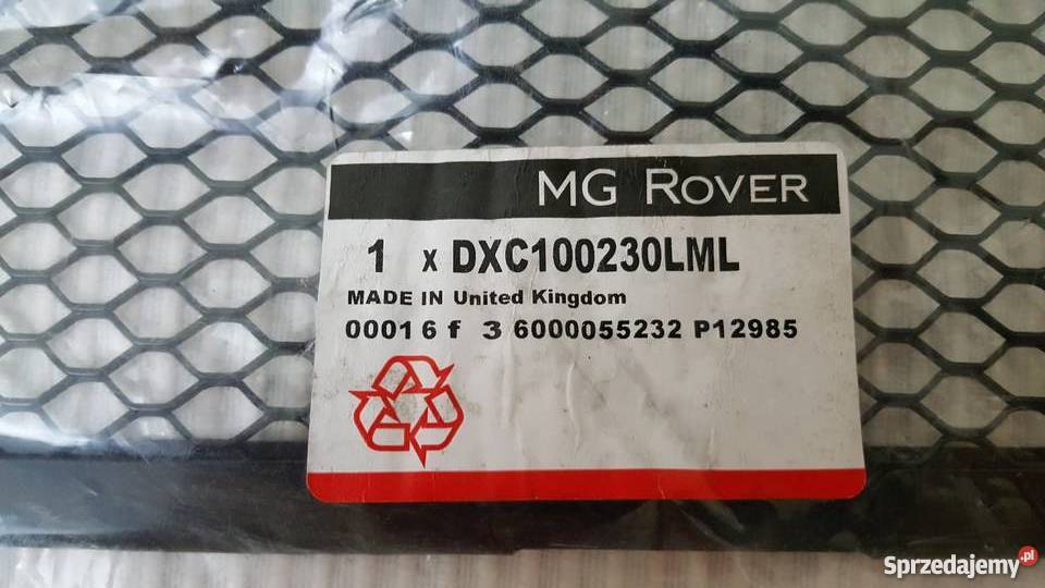 ROVER 25 MGZR KRATKA SIATKA ZDERZAKA IDEAŁ Poznań