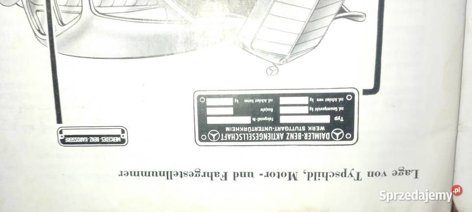 Mercedes Benz 120121instrukcka w j niemieckim tradycyjny podręcznik