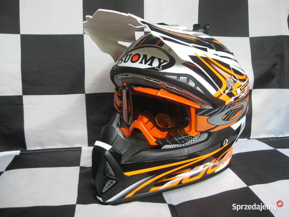 Kask enduro SUOMY RUMBLE L 5960 gogle OAKLEY Mielec sprzedam