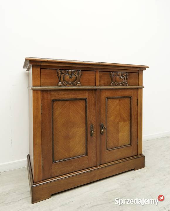 Antyczna komoda z końca XIXw w stylu secesyjnym wielkopolskie