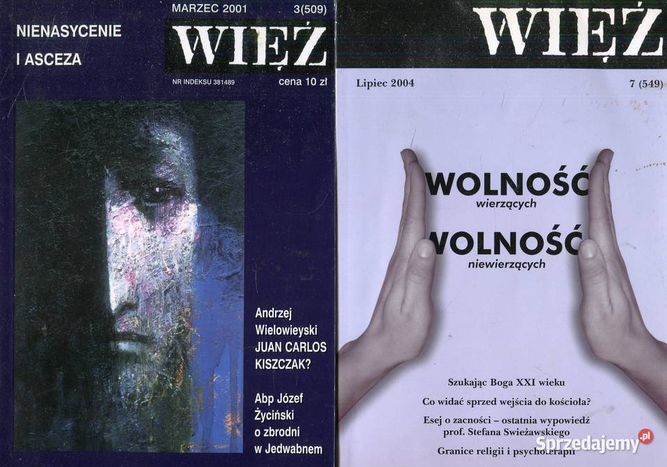 Więź miesięcznik 2004 7549 2001 3509 zachodniopomorskie Szczecin