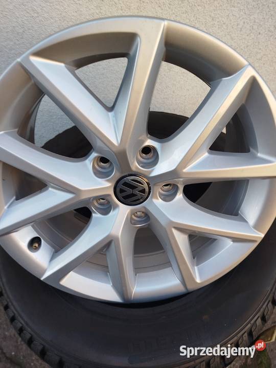 B017 KOŁA ALUFELGI Nowe 5x112 Zima 20555R16 Vw Bąków