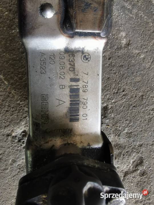 BMW E46 Chłodnica SPALIN egr 778979001 Pozostałe Części