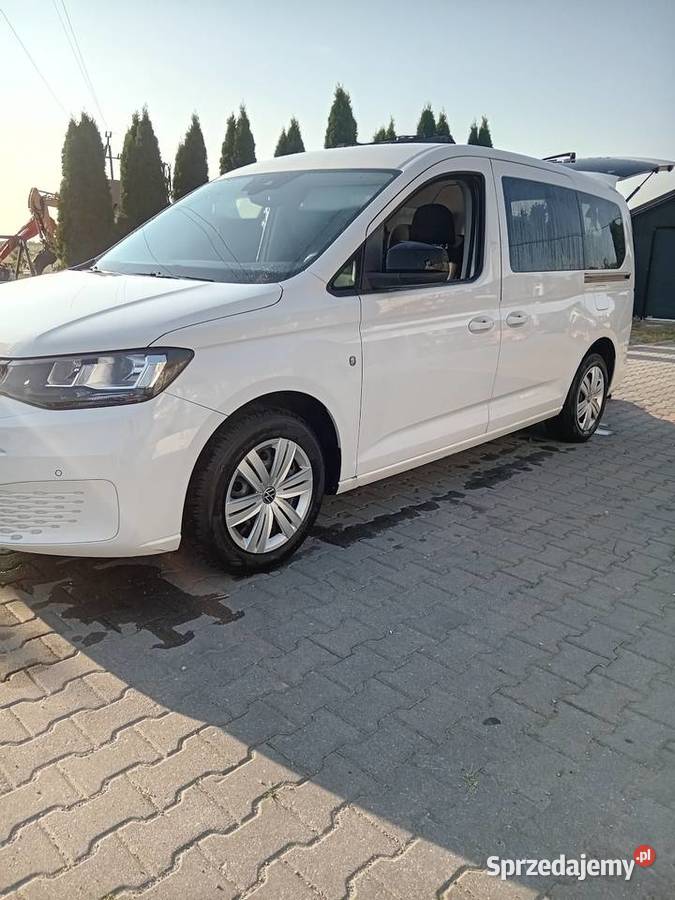Vw Caddy 21r rampa wózka niepełnosprawnych poduszka powietrzna Łagów