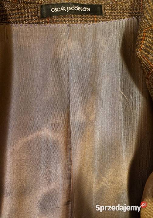 Męska MARYNARKA Oscar Jacobson 56 100 wełna jowa sprzedam