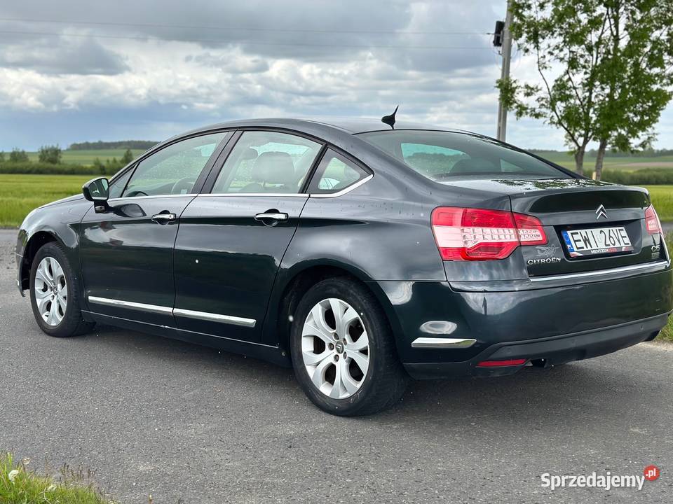 Citroen C5 Full biała skóra NAVI masaże 170 diesel Wieluń