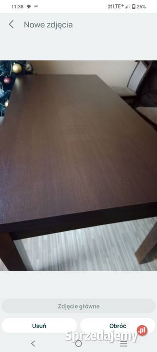 Stół pokojowy wymiary 18090 Wielgomłyny