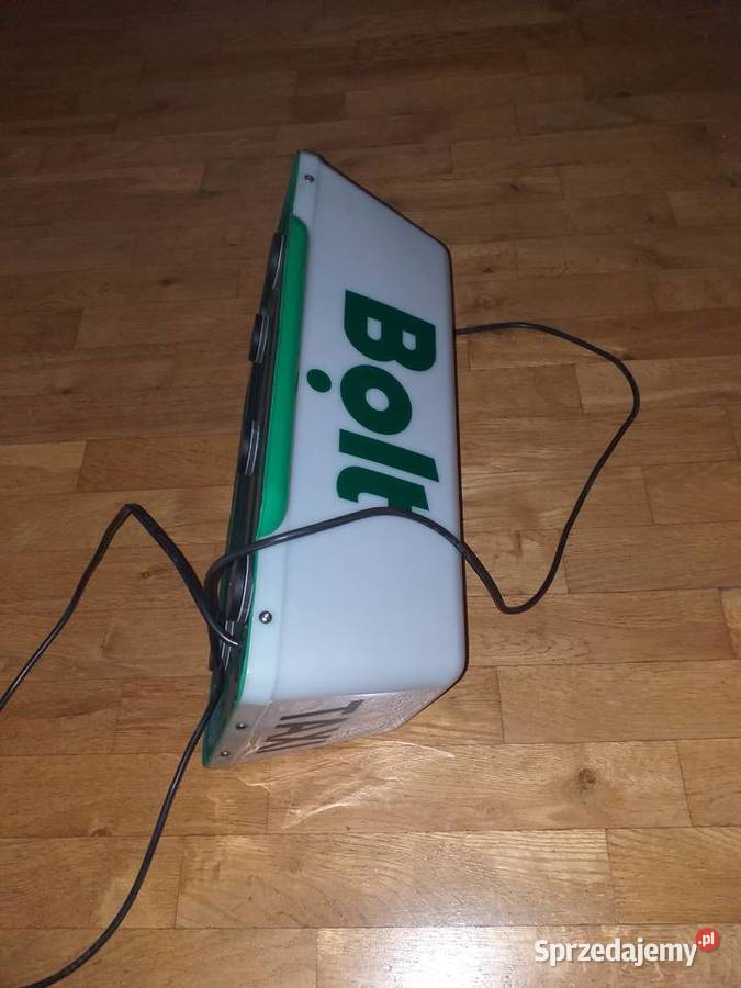 Kogut Lampa Taxi Bolt Warszawa