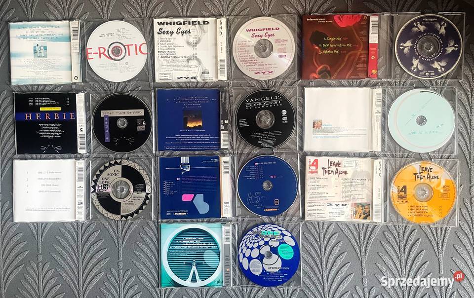 House Trance single i maxi single 10 sztuk Płyty i kasety Ząbkowice Śląskie