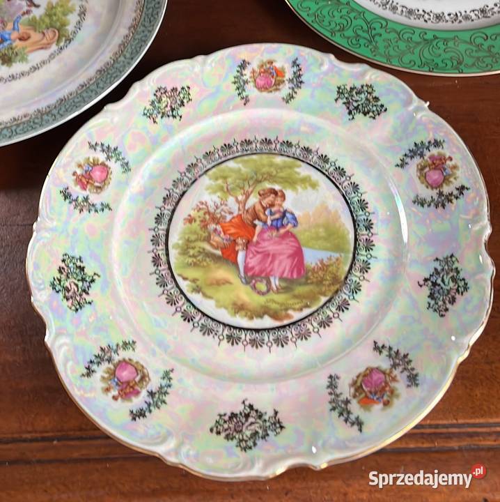 Patera Syg PP Ze sceną Miłości wiedeńskiej 125 Gdańsk