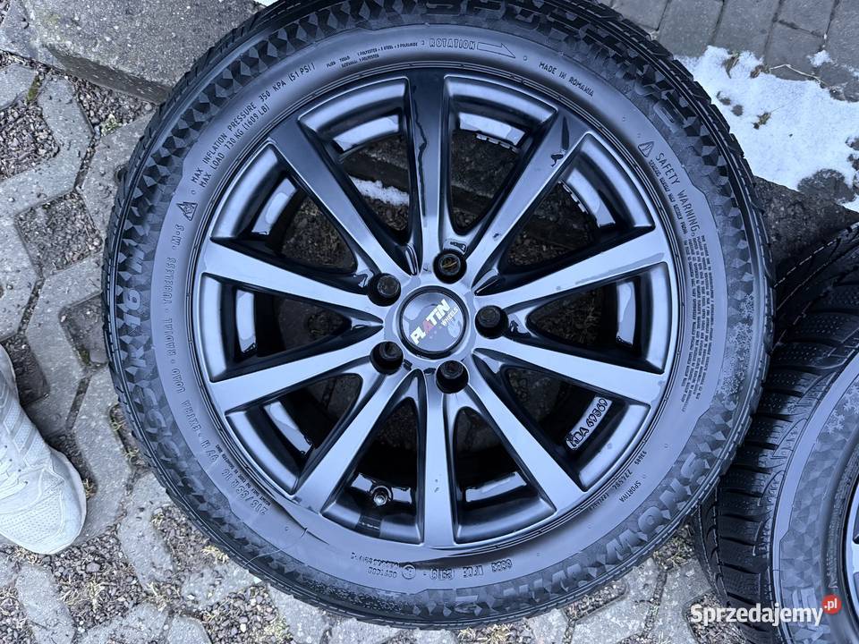 Koła zimowe 5x108 R16 Platin 7J ET47 stan 21555 Brzozów