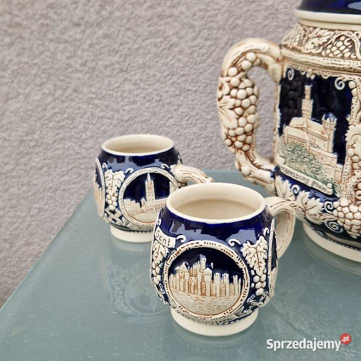 Porcelana Waza 4 filiżanki waza wys 3132 Strzelce Krajeńskie