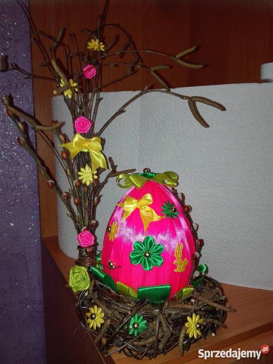 Dekoracje Wielkanocne prezent OKAZJA Wyposażenie wnętrz Sompolno