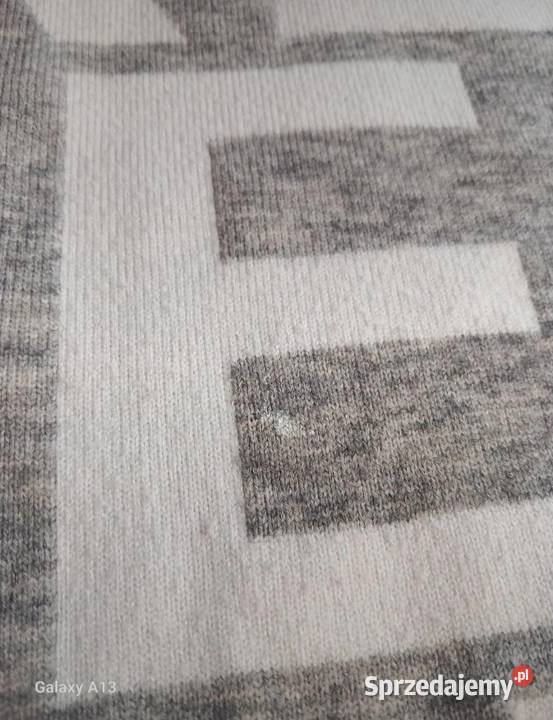 Szary sweter z napisem mad nearth mad luźny dolnośląskie Kietlów sprzedam