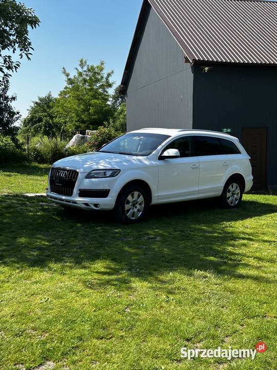 Audi q7 nieuszkodzony podkarpackie Cieszanów