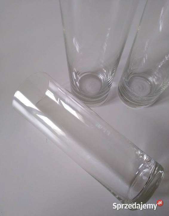 Szklanki wysokie i wąskie 3 sztuki Gdańsk