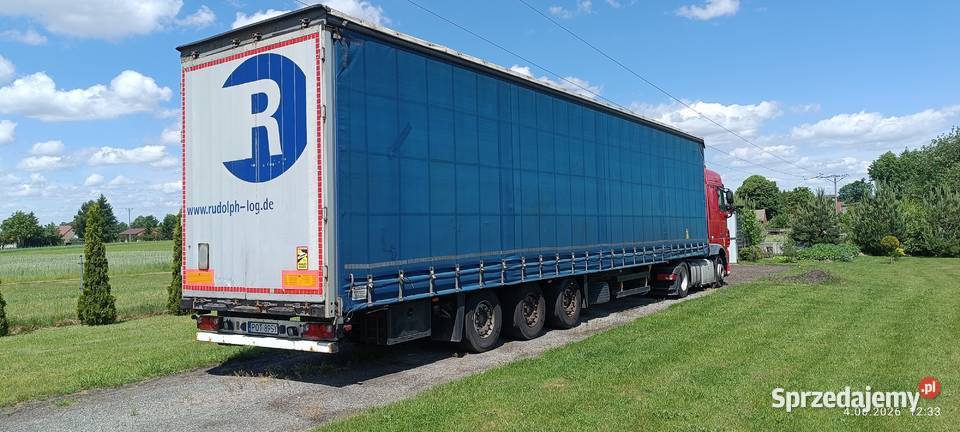 DAF XF XF460 mega z naczepą zestaw Ostrzeszów