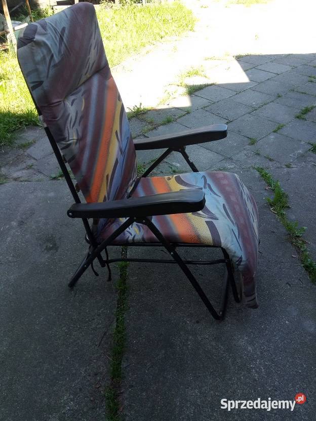 Krzesło-leżak ogrodowe