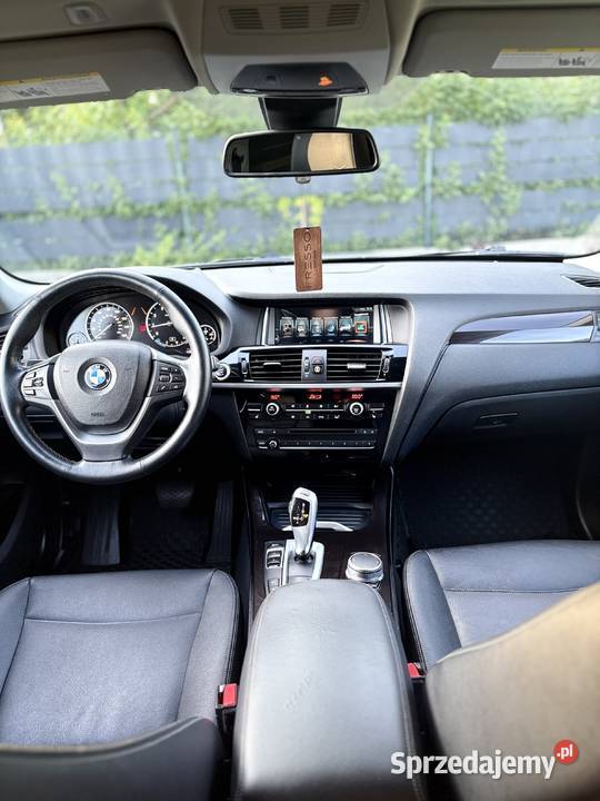 BMW X3 F25 2017 HeadUp CarPlay Nowy rozrząd elektrochrom. lusterka boczne Pisz