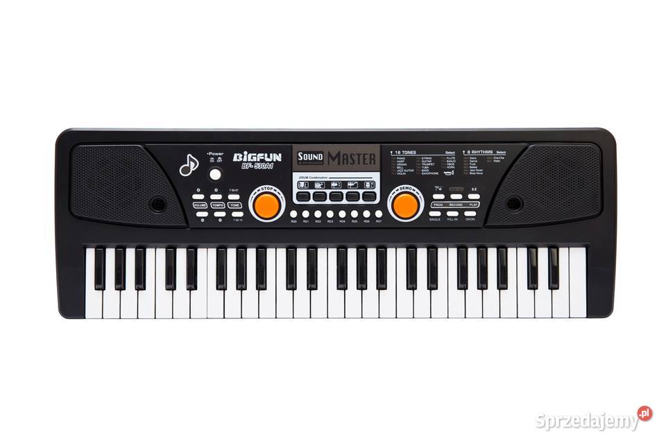 Organki pianinko keyboard z mikrofonem 49 sprzedam