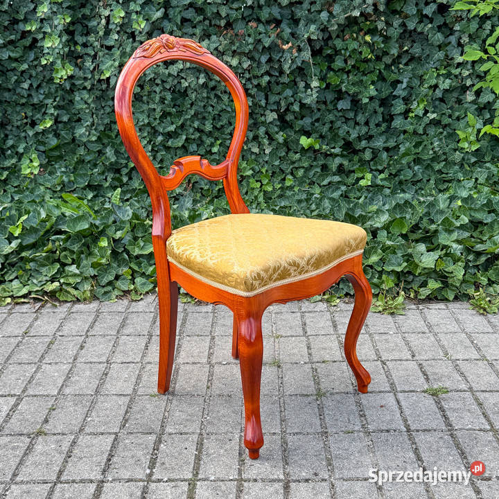 ARTexpert Stylowe Krzesło Ludwik Filip zachodniopomorskie Dobrzany