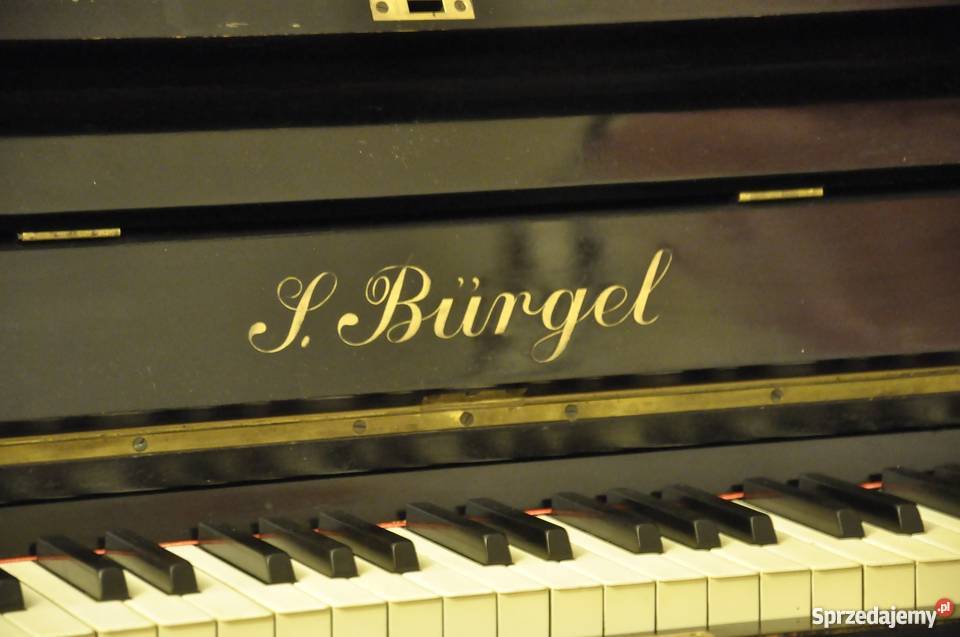 Pianino zabytkowe z 1912 roku renowacji