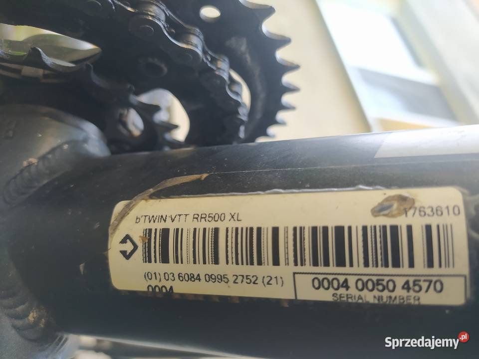 Rower btwin rockrider 500 XL małopolskie Dobczyce
