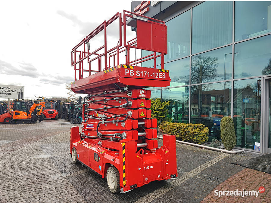 Zwyżka nożycowa podnośnik roboczy PB LIFTTECHNIK Kęty