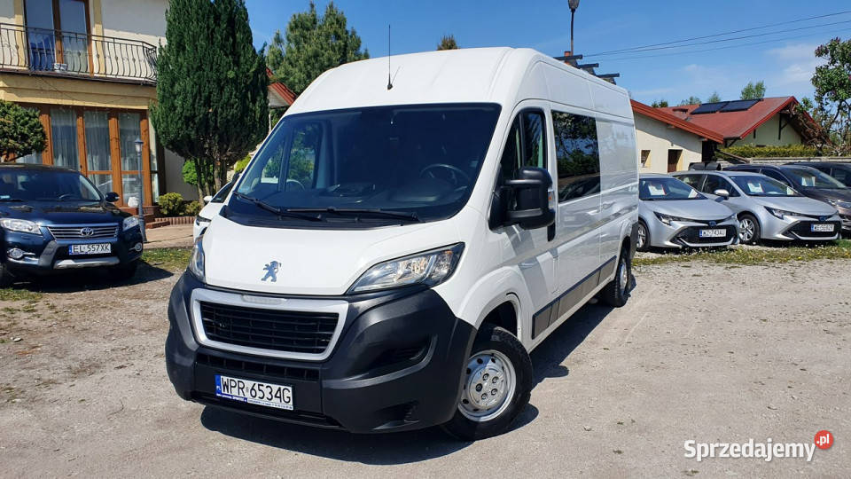 Peugeot Boxer Brygadówka 6 osób20HDI 130 L3H2 elektryczne szyby sprzedam
