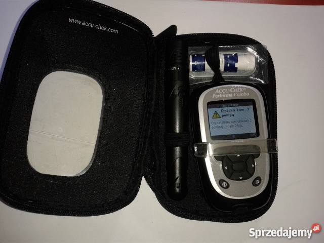 pompa insulinowaglukometr Accu ChekCombo zestaw Szczecin