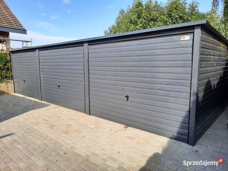 Garaże Blaszane Grafit Sprzedaż