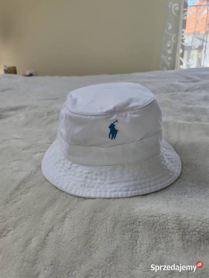 Nowy biały kapelusz bawełniany bucket Ralph małopolskie Bibice