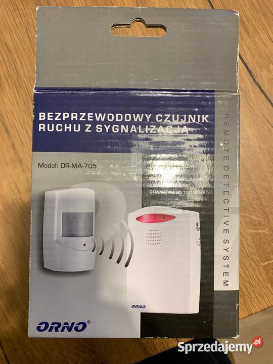 BEZPRZEWODOWY CZUJNIK RUCHU Z SYGNALIZACJA Poznań